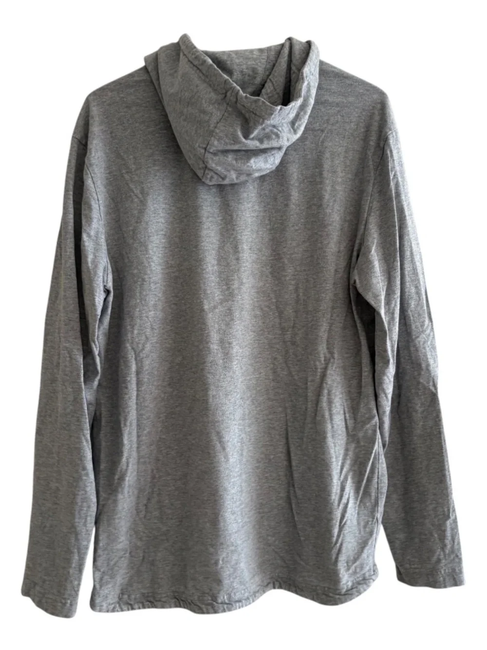 Nike Sportswear Lightweight Cotton Pullover Hoodie Men’s LARGE Gray 807249-063